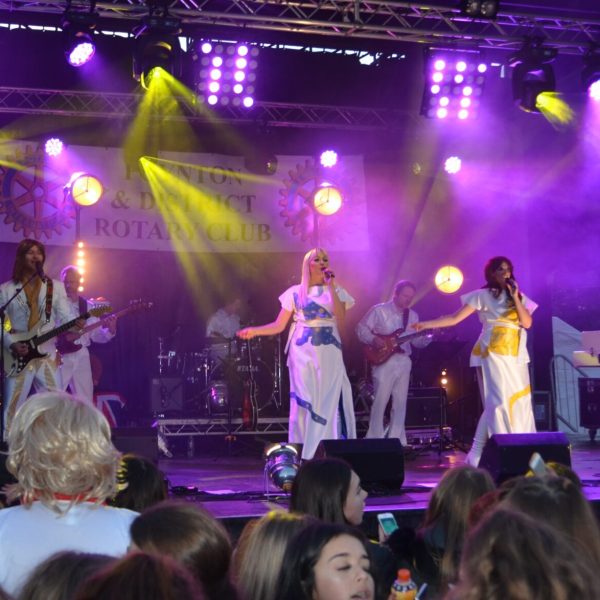 Waterloo the best of ABBA  at Poynton Party in the Park 2019