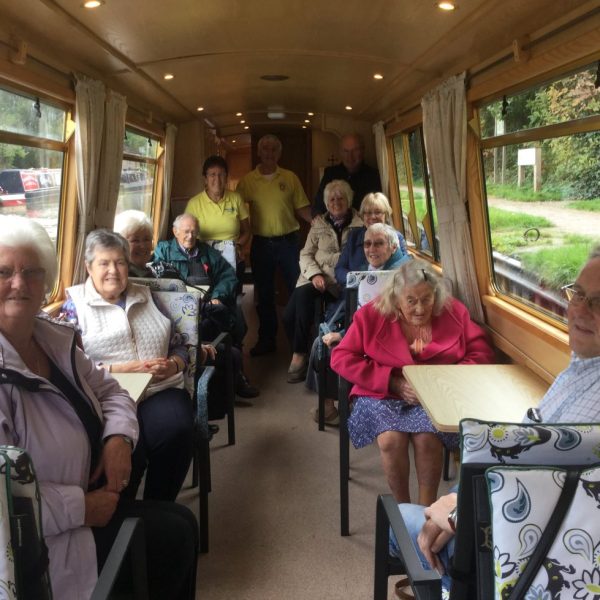 Organised many Canal boat trips + lunch for Seniors